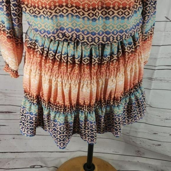 GB Girls‎ Multi Color Stripe Mini Dress - Picture 3 of 8